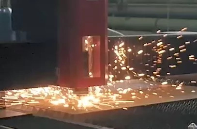 Видео FL-L2040F-20000-Raycus Лазерный станок для резки листового металла