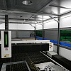 FL-L1560FH-1500-IPG Станок лазерной резки металла с ЧПУ, кабинетная защита