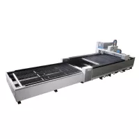 FL-L1560FE-1000-IPG Бюджетный лазерный станок для резки листового металла со сменным столом